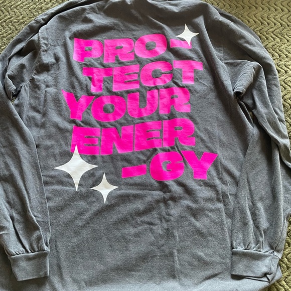 Dressed in Lala Protect Your Energy Longsleeve Tee NWT - Picture 5 of 6
